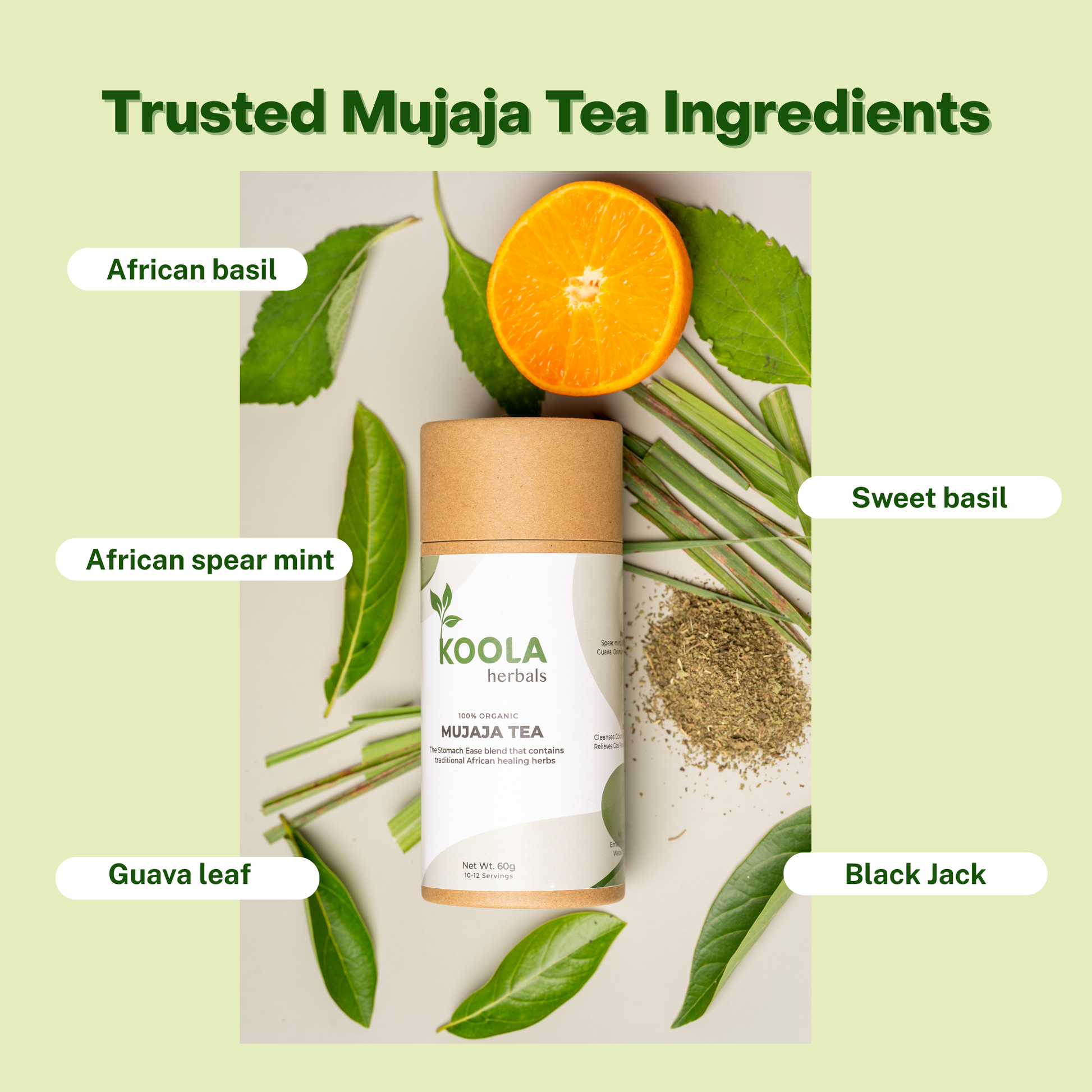 Mujaja trusted ingredients